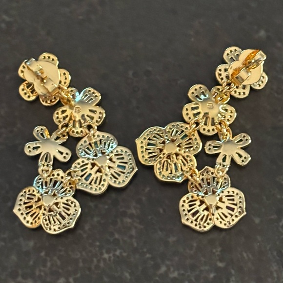 KATE SPADE ♠️ NEW YORK FLURETTE STATEMENT EARRINGS - Picture 5 of 9